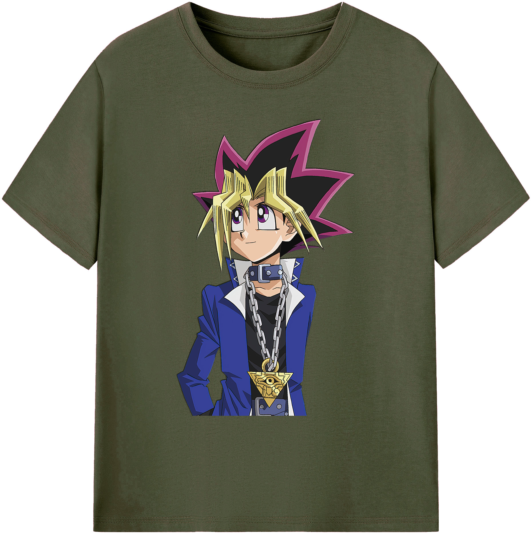 （画像用） 遊☆戯☆王 Yu-Gi-Oh! 綿100％ メンズ半袖Tシャツ｜肌触りやわらか＆通気性